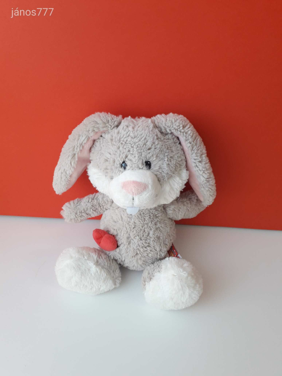 Eredeti NICI NYÚL plüss kabala figura NICI nyuszi szivecskével 35 cm-es plüssfigura ! EXTRA !!