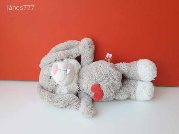 Eredeti NICI NYÚL plüss kabala figura NICI nyuszi szivecskével 35 cm-es plüssfigura ! EXTRA !!