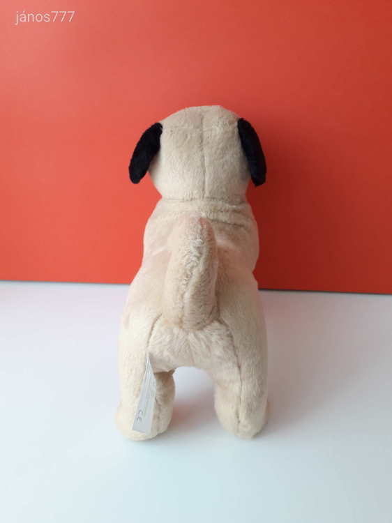 MOPSZ kutya plüss 31 cm-es kutyus !! Különleges kabala figura !!! EXTRA !! ÉLETHŰ