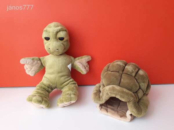 Eredeti Sascha Grammel Josie TEKNŐS kabala figura plüss teknősbéka ! 33 cm-es !!! EXTRA !!