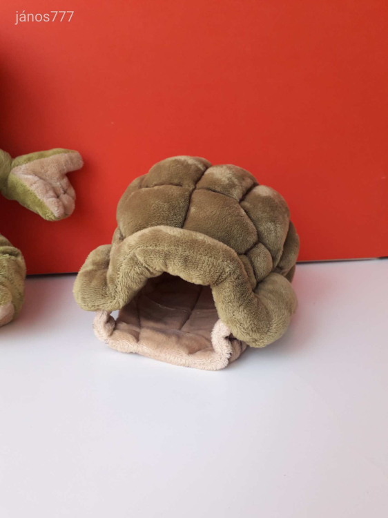 Eredeti Sascha Grammel Josie TEKNŐS kabala figura plüss teknősbéka ! 33 cm-es !!! EXTRA !!