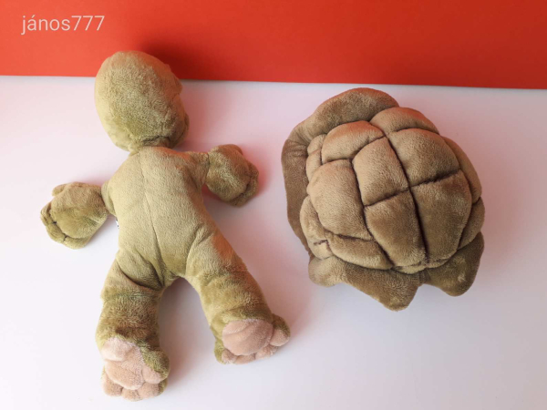 Eredeti Sascha Grammel Josie TEKNŐS kabala figura plüss teknősbéka ! 33 cm-es !!! EXTRA !!