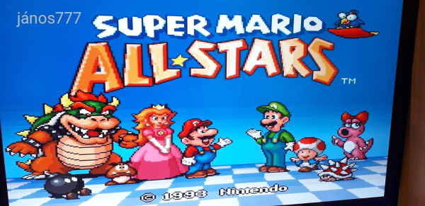 Eredeti Nintendo Wii Super Mario All-Stars 25th Anniversary Edition konzol játék !!