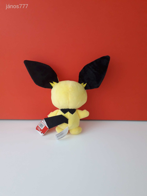 Eredeti Nintendo POKÉMON PICHU plüss kabala figura 24 cm-es Pokemon plüssfigura ! EXTRA