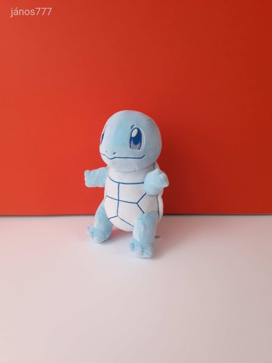 Eredeti Nintendo POKÉMON SQUIRTER plüss kabala figura 22 cm-es Pokemon plüssfigura ! EXTRA
