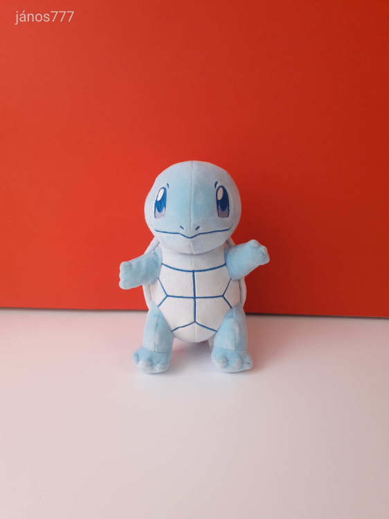 Eredeti Nintendo POKÉMON SQUIRTER plüss kabala figura 22 cm-es Pokemon plüssfigura ! EXTRA