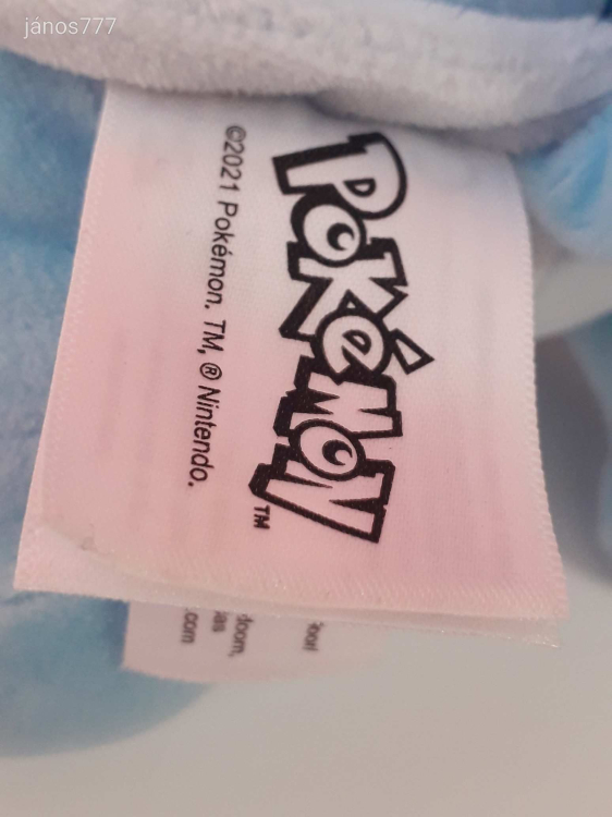 Eredeti Nintendo POKÉMON SQUIRTER plüss kabala figura 22 cm-es Pokemon plüssfigura ! EXTRA