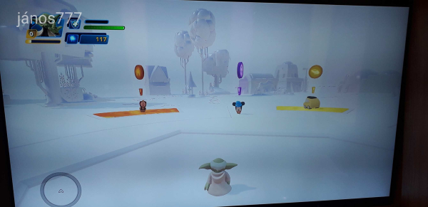 Eredeti Nintendo Wii U Infinity 3.0 konzol játék Star Wars és Mickey Mouse figurákkal + talppal !!