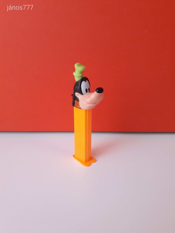 Eredeti PEZ cukorkatartó adagoló Disney Goofy kutya ! 12,5cm