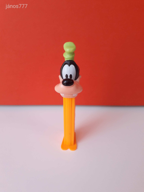 Eredeti PEZ cukorkatartó adagoló Disney Goofy kutya ! 12,5cm
