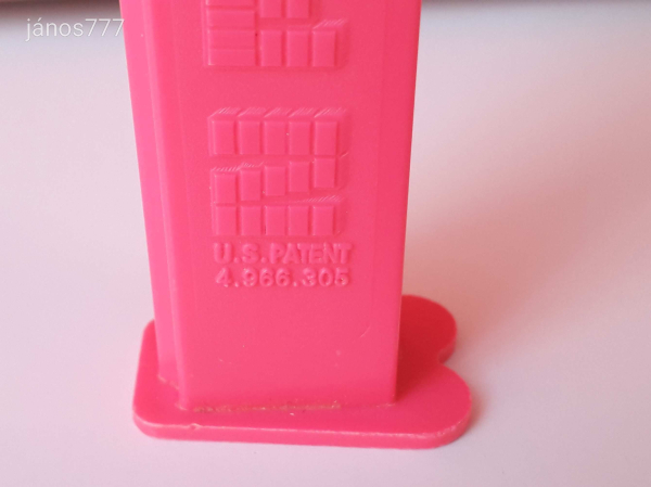 Eredeti PEZ cukorkatartó adagoló Rózsaszín Párduc ! 10,5cm