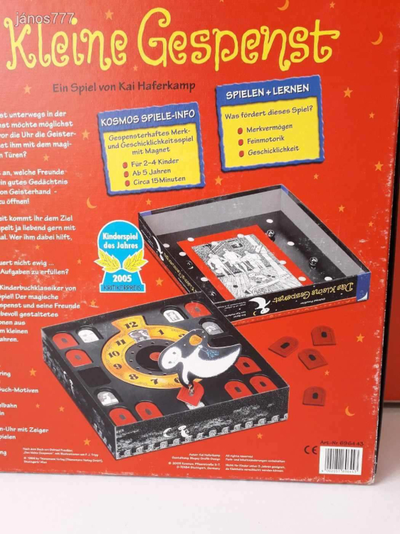 Eredeti Kosmos Das kleine Gespent A kis szellem társasjáték !!