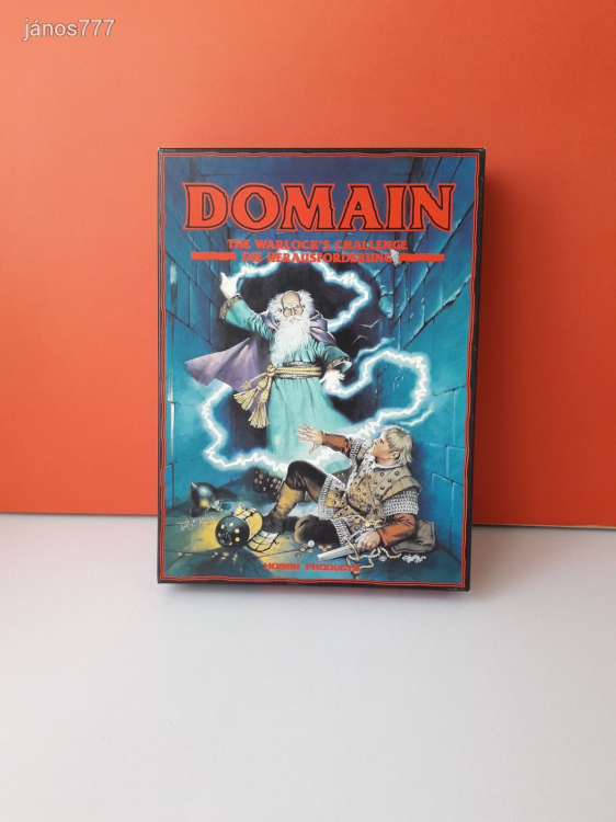 Eredeti Hobby Products 1991 DOMAIN társasjáték !! EXTRA RITKA !!! Fantasy játék !!