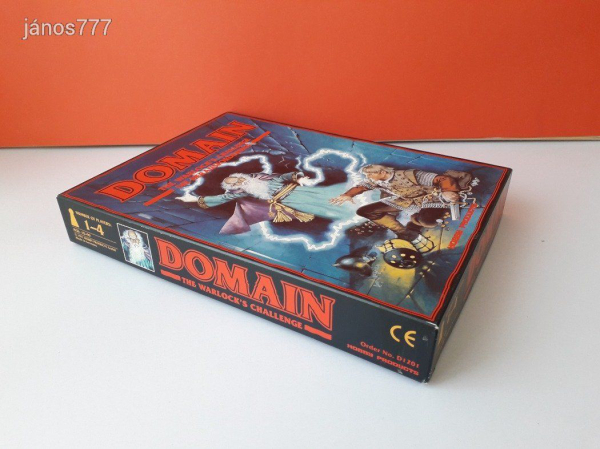 Eredeti Hobby Products 1991 DOMAIN társasjáték !! EXTRA RITKA !!! Fantasy játék !!