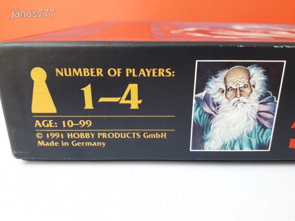 Eredeti Hobby Products 1991 DOMAIN társasjáték !! EXTRA RITKA !!! Fantasy játék !!