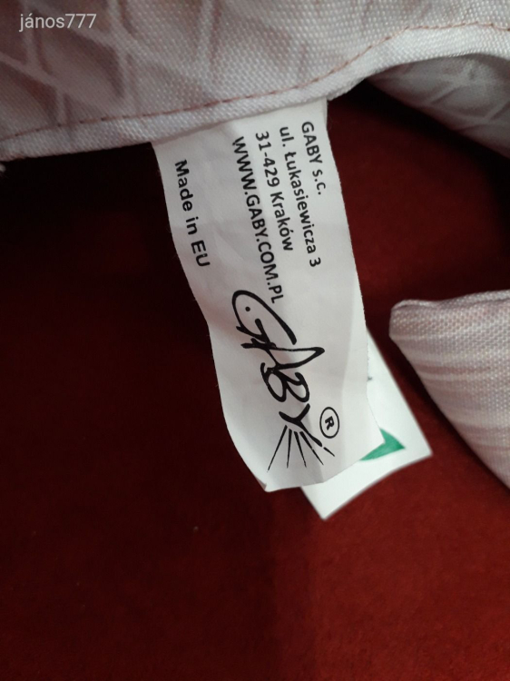 Eredeti GABY HAL PÁRNA különlegesség 75 cm-es kabala figura !!! EXTRA !!! ÉLETHŰ !!