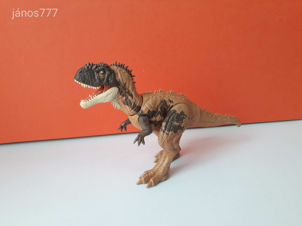 Eredeti Mattel Jurassic World Chaos Theory- Kryptops Wild Roar dinoszaurusz akciófigura !! 28cm
