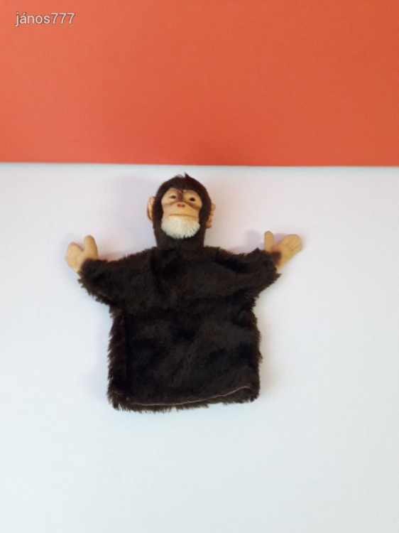 Eredeti STEIFF majom BÁB antik régi kabala figura 24 cm-es vintage maki ! EXTRA !