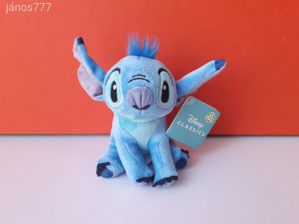 Eredeti Disney STITCH Lilo és Stitch a Csillagkutya plüss kabala figura 14 cm plüssfigura ! EXTRA