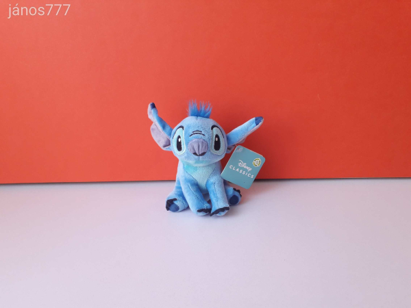 Eredeti Disney STITCH Lilo és Stitch a Csillagkutya plüss kabala figura 14 cm plüssfigura ! EXTRA