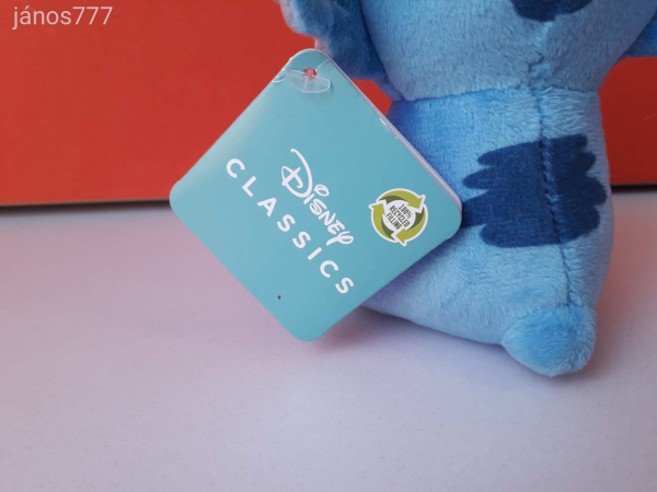 Eredeti Disney STITCH Lilo és Stitch a Csillagkutya plüss kabala figura 14 cm plüssfigura ! EXTRA