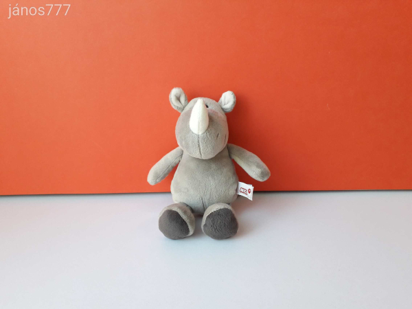 Eredeti NICI RHINO ORRSZARVÚ plüss !! 22 cm-es kabala figura ! NICI plüssfigura ! EXTRA !!