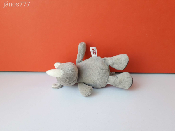 Eredeti NICI RHINO ORRSZARVÚ plüss !! 22 cm-es kabala figura ! NICI plüssfigura ! EXTRA !!