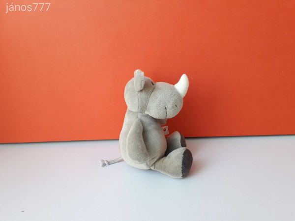 Eredeti NICI RHINO ORRSZARVÚ plüss !! 22 cm-es kabala figura ! NICI plüssfigura ! EXTRA !!