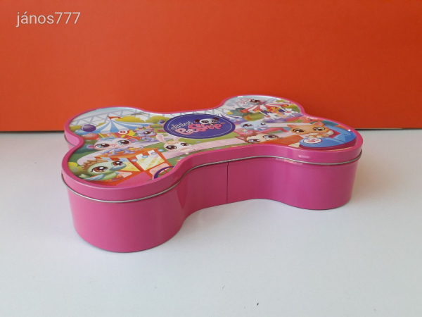 Eredeti Hasbro LPS Littlest Pet Shop Fém dobozos készlet 12db kisállattal ! EXTRA RITKA készlet !!