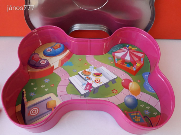 Eredeti Hasbro LPS Littlest Pet Shop Fém dobozos készlet 12db kisállattal ! EXTRA RITKA készlet !!