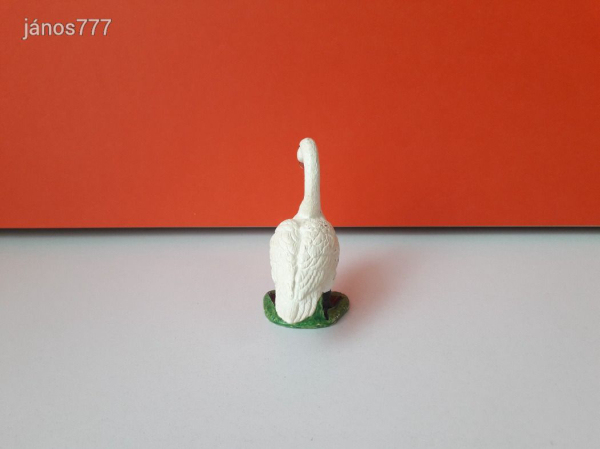 Eredeti Schleich Hattyú madár állatfigura ! 7x6cm ! 2009-es kiadás !! Schleich 13656