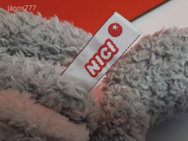 Eredeti NICI MACI plüss mackó kabala figura !! 28 cm-es medve plüssfigura !!!! EXTRA !!!!