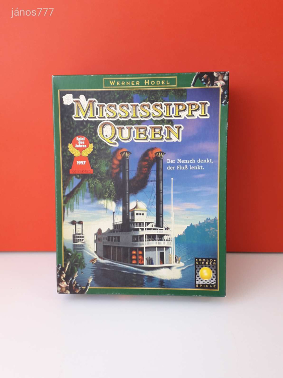 Eredeti Mississippi Queen társasjáték !! 1997-es kiadás !!