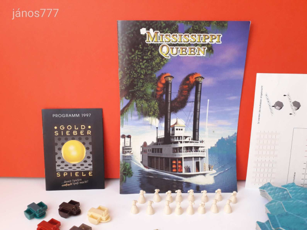Eredeti Mississippi Queen társasjáték !! 1997-es kiadás !!