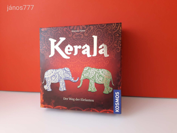 Eredeti Kosmos Kerala Der Weg der Elefanten Az elefántok útja társasjáték !!