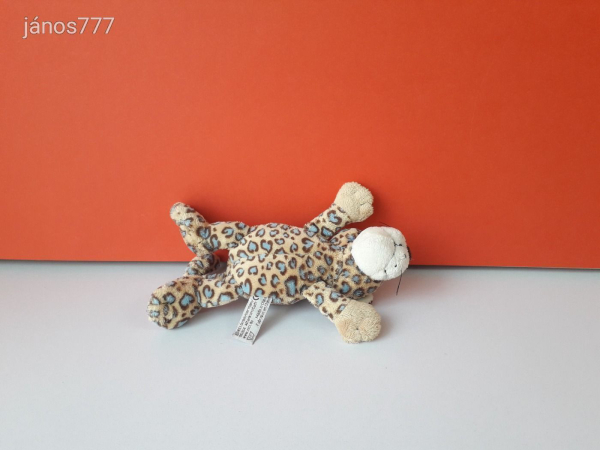 Eredeti NICI LEOPÁRD plüss fekvő kabala figura ! 19 cm-es Nici plüssfigura !! EXTRA !!