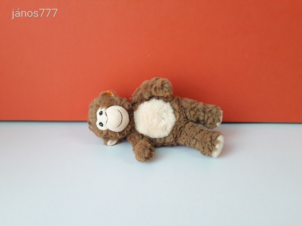 Eredeti STEIFF majom plüss kabala figura 21 cm-es csimpánz maki ! EXTRA !