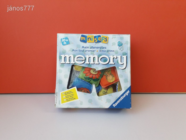 Eredeti Ravensburger Ministeps Memory puha memória párosító játék !!
