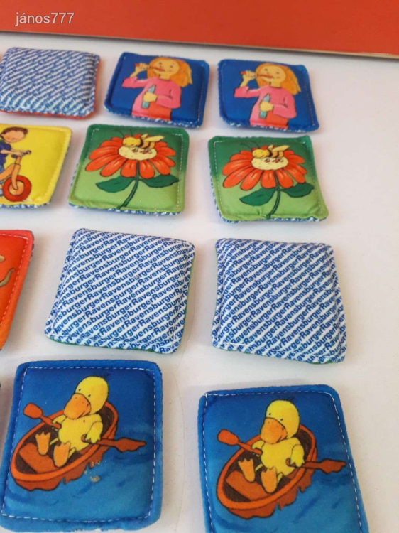 Eredeti Ravensburger Ministeps Memory puha memória párosító játék !!