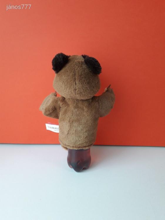 Eredeti Mása és a Medve mese MACI plüss figura 27 cm-es mackó BÁB ! Masha and the Bear !!