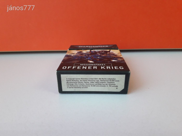 Eredeti Warhammer 40K Offener Krieg Missionspaket !! Warhammer 40000 kiegészítő csomag !!