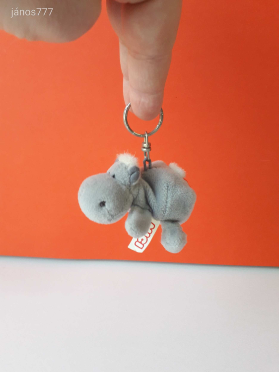 Eredeti NICI VÍZILÓ plüss kabala figura !! 8 cm-es NICI kulcstartó !! EXTRA !! ( 2. )