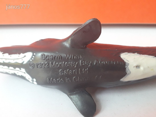 Eredeti Safari Ltd. Monterey Bay Aqarium Ámbráscet állatfigura !! 16cm !! 1992-es kiadás !!