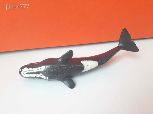 Eredeti Safari Ltd. Monterey Bay Aqarium Ámbráscet állatfigura !! 16cm !! 1992-es kiadás !!