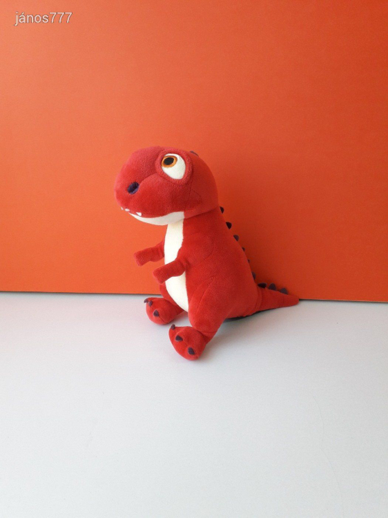 Eredeti Rexi & Lisa Jurassic T-Rex dinoszaurusz 26 cm plüss dinó kabala figura ! EXTRA !!!