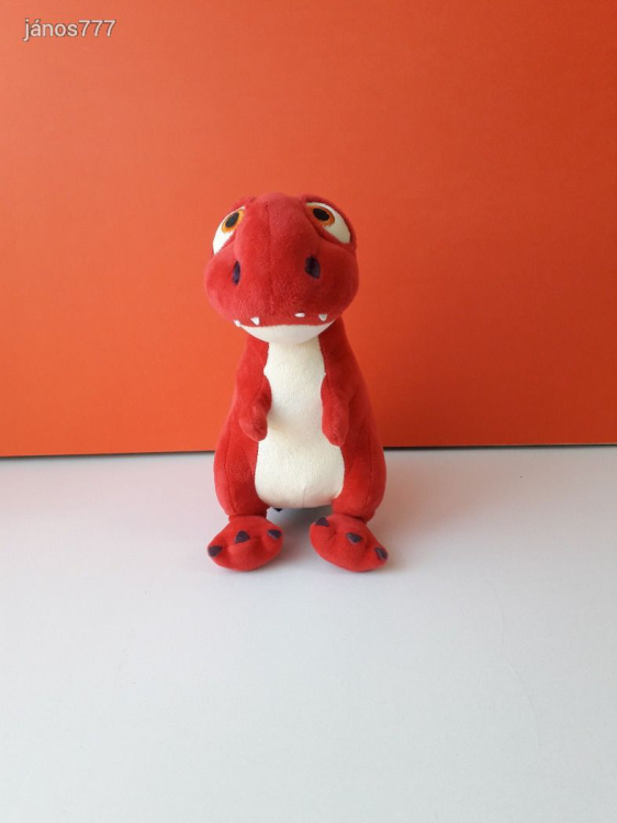 Eredeti Rexi & Lisa Jurassic T-Rex dinoszaurusz 26 cm plüss dinó kabala figura ! EXTRA !!!
