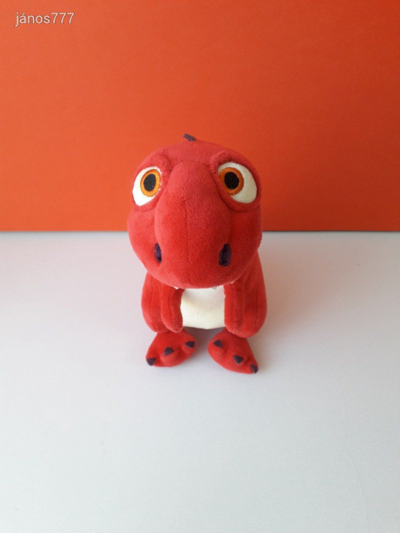 Eredeti Rexi & Lisa Jurassic T-Rex dinoszaurusz 26 cm plüss dinó kabala figura ! EXTRA !!!