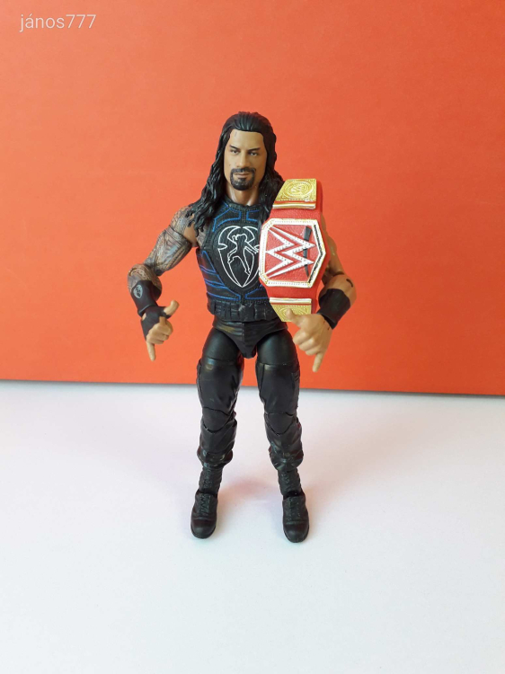 Eredeti Mattel 2011 WWE pankrátor Roman Reigns akciófigura !!! 18cm
