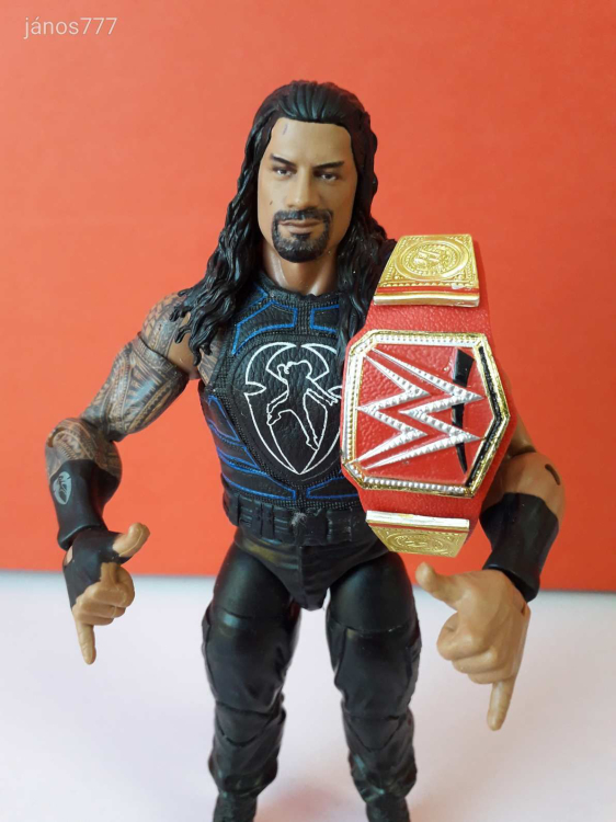 Eredeti Mattel 2011 WWE pankrátor Roman Reigns akciófigura !!! 18cm