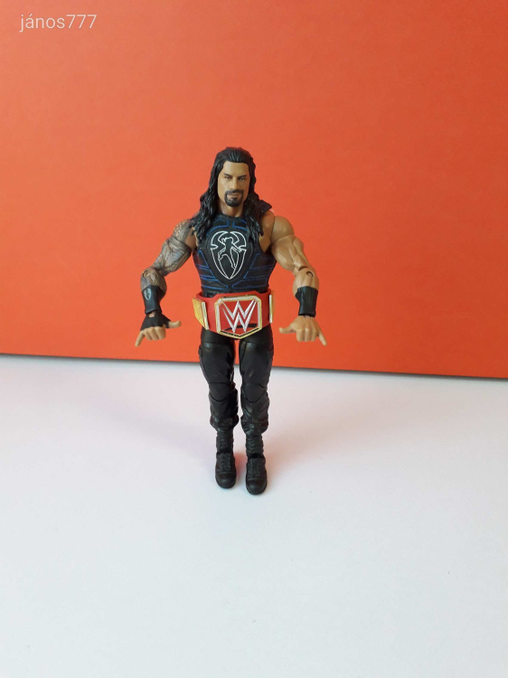 Eredeti Mattel 2011 WWE pankrátor Roman Reigns akciófigura !!! 18cm